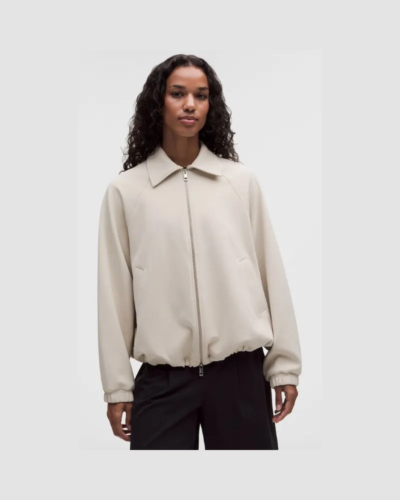 LULULEMON Daydrift-Jacke Twill für Frauen – Khaki – Größe Heathered