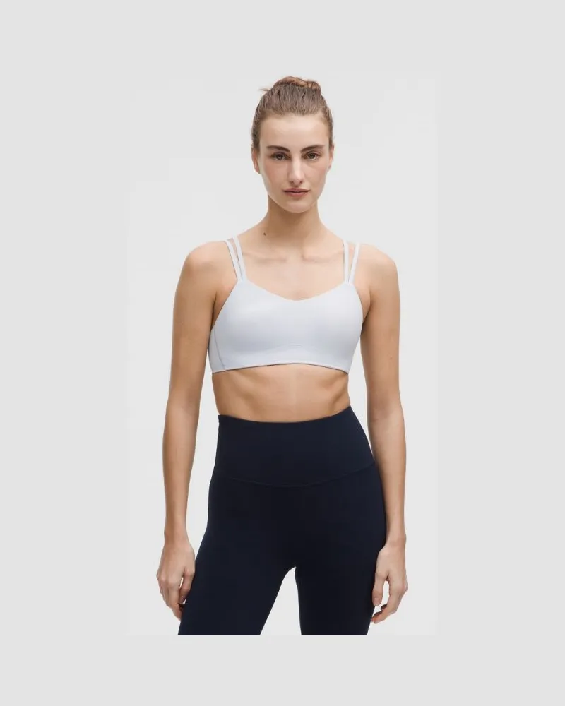 LULULEMON Like a Cloud BH Leichter Halt B/C Cups für Frauen – Größe in Starch Blue Starch