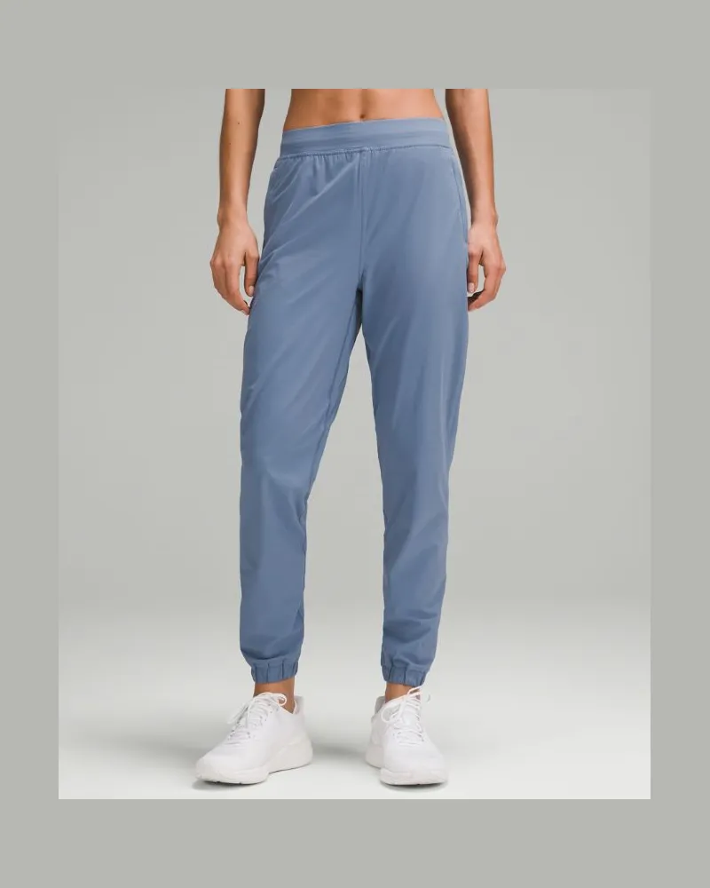 LULULEMON Adapted State Jogginghose mit hohem Bund Volle Länge für Frauen – Größe in Oasis Blue Oasis