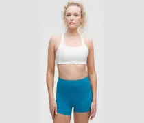 Trainings-BH aus Ultralu mit quadratischem Ausschnitt Mittlerer Halt B/C-Cups für Frauen – Größe in White