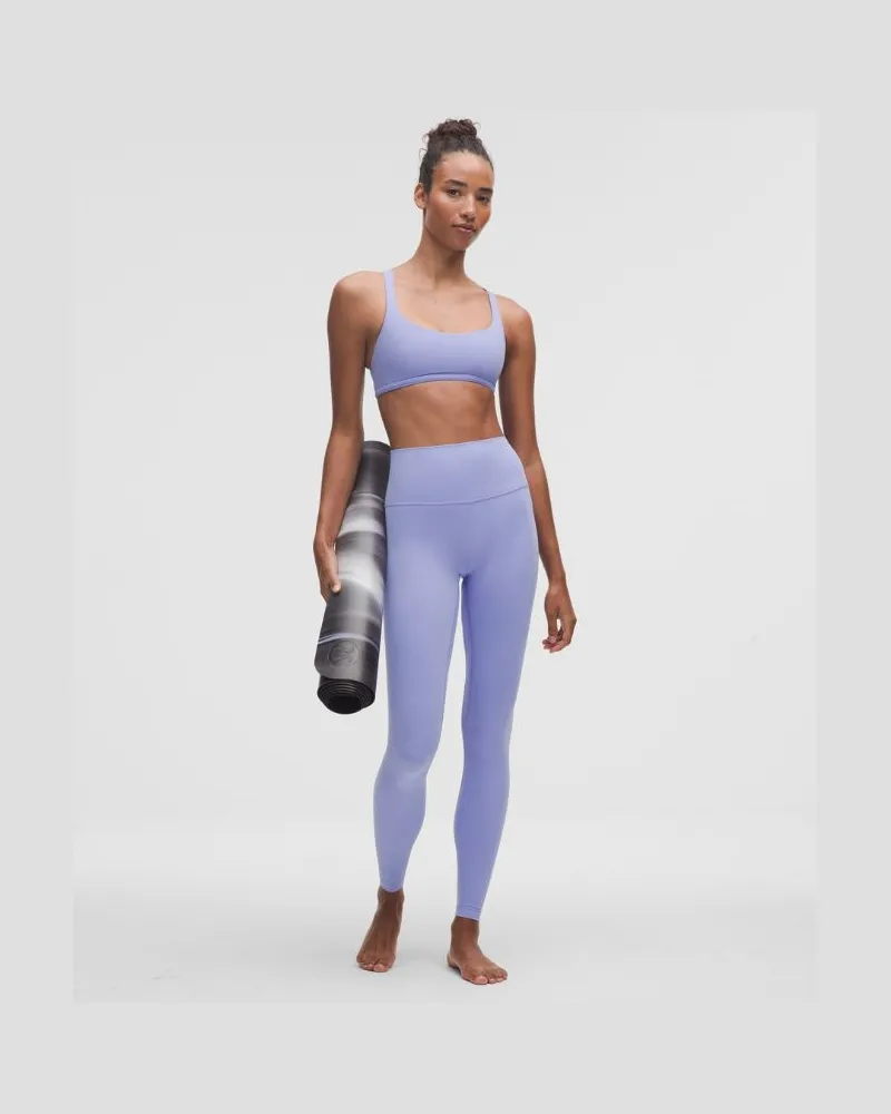 LULULEMON Align Leggings mit hohem Bund für Frauen – 71 cm – Größe in Dusty Lilac Dusty