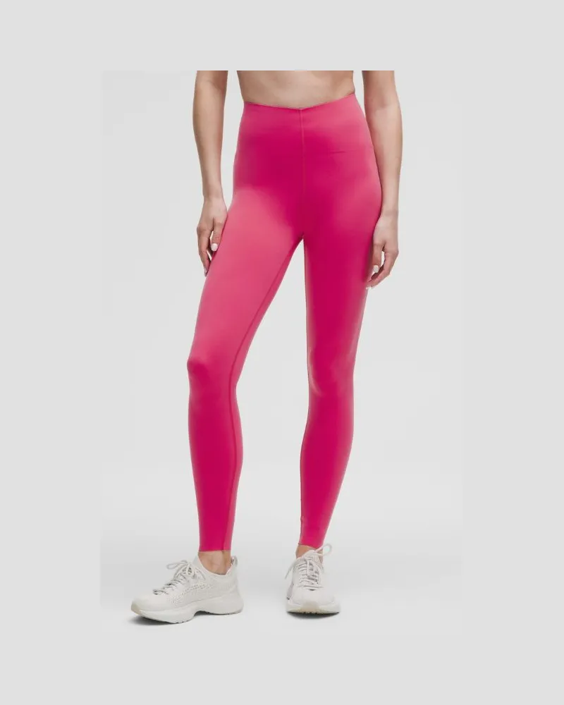 LULULEMON Glow Up Leggings mit hohem Bund für Frauen – 71 cm – Größe in Raspberry Coulis Raspberry