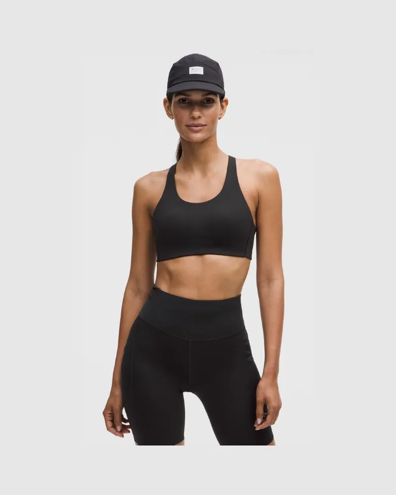 LULULEMON Energy BH mit starkem Halt für Frauen – Größe in Schwarz Schwarz