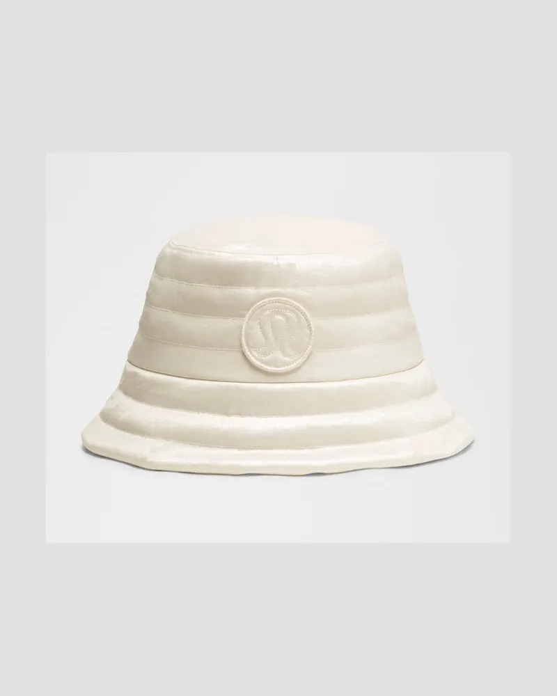 LULULEMON Unisex Puffer-Bucket-Hat – Größe in Light Ivory Light