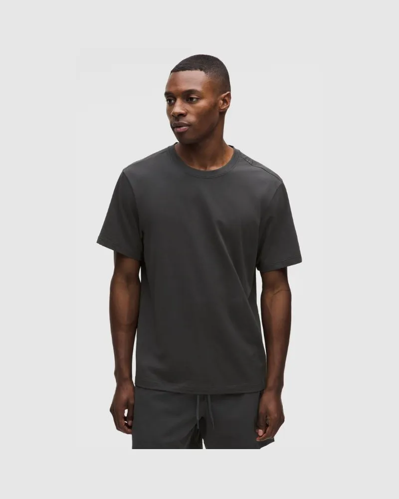 LULULEMON Zeroed In Kurzarmshirt für Männer – Größe in Graphite Grey Graphite