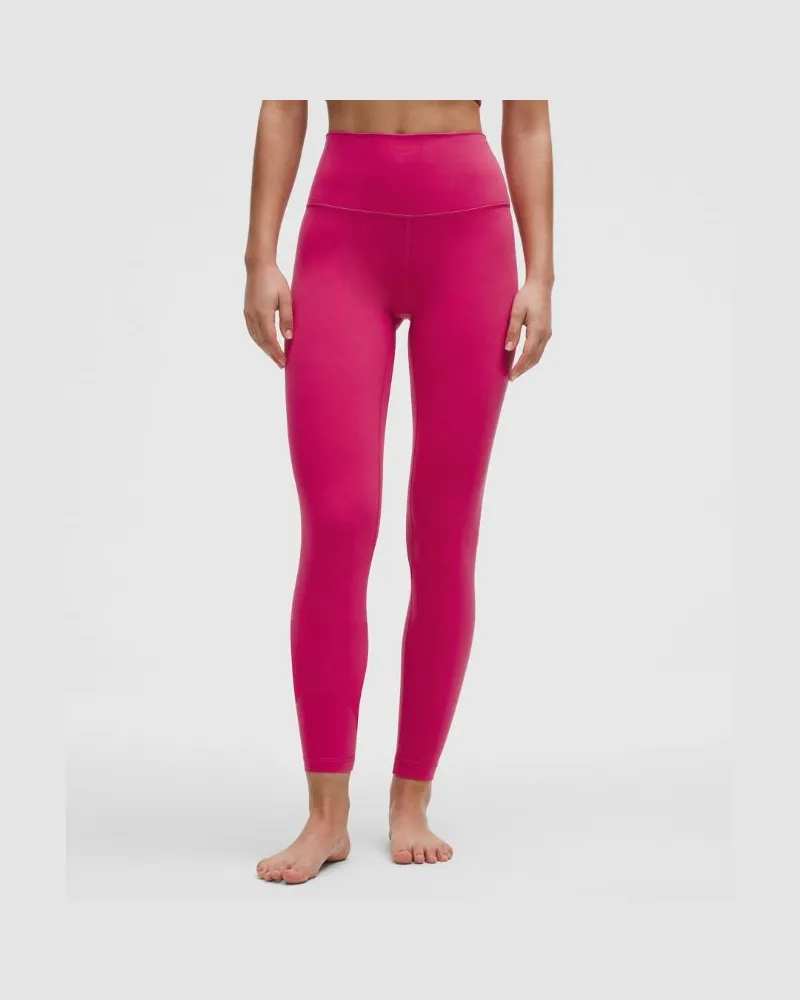 LULULEMON Align Hose mit hohem Bund für Frauen – 63,5 cm – Größe in Raspberry Coulis Raspberry