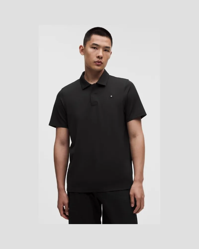 LULULEMON ShowZero Poloshirt im Classic Fit für Männer – Größe in Schwarz Schwarz