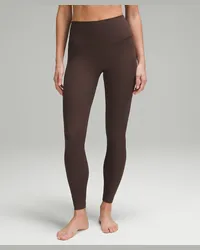 LULULEMON Align Gerippte Hose mit hohem Bund Espresso