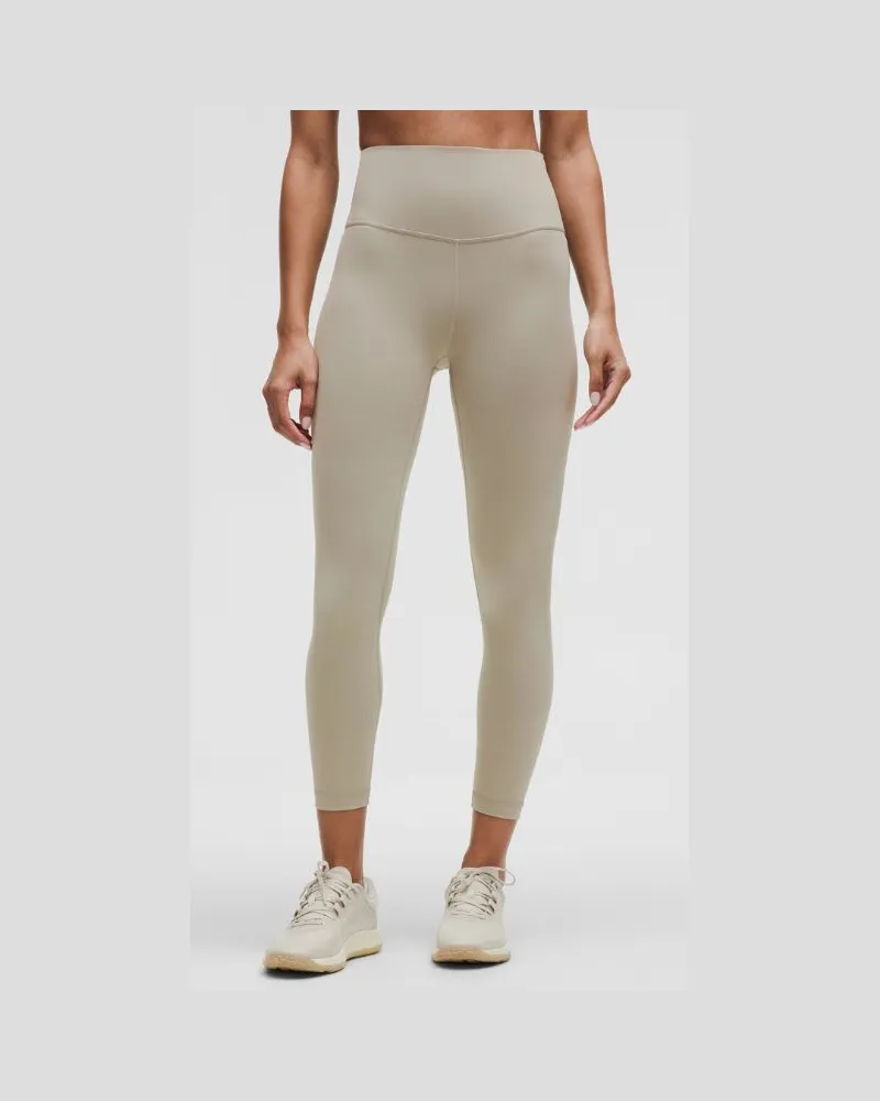 LULULEMON Wunder Train Leggings mit hohem Bund für Frauen – 64 cm – Größe in Riverstone Riverstone