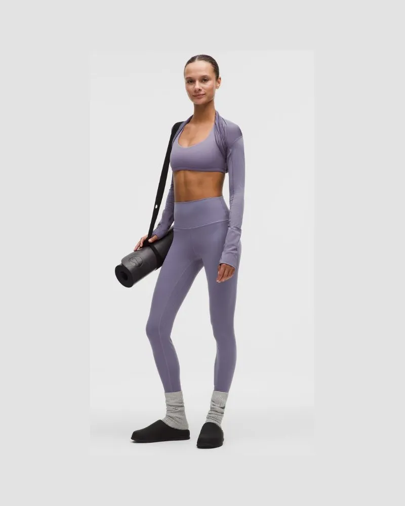 LULULEMON Align Leggings mit hohem Bund für Frauen – 71 cm – Größe in Grape Mist Grape
