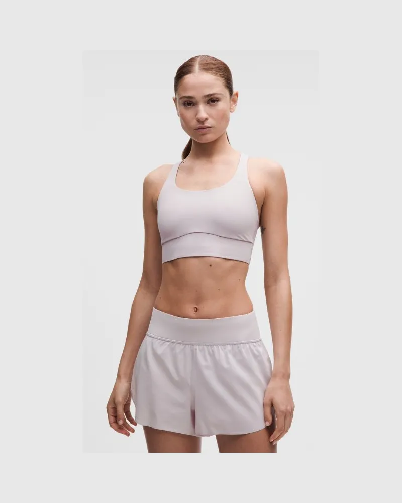 LULULEMON Energy Longline-BH mit mittlerem Halt für B–D-Cups Evolve für Frauen – Größe in Icy Taupe Icy