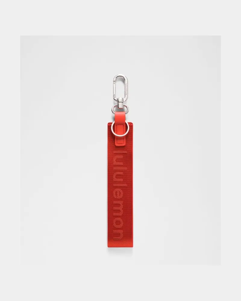 LULULEMON Never Lost Schlüsselanhänger in Cherry Ember/Cranberry Charm/Silver Cherry
