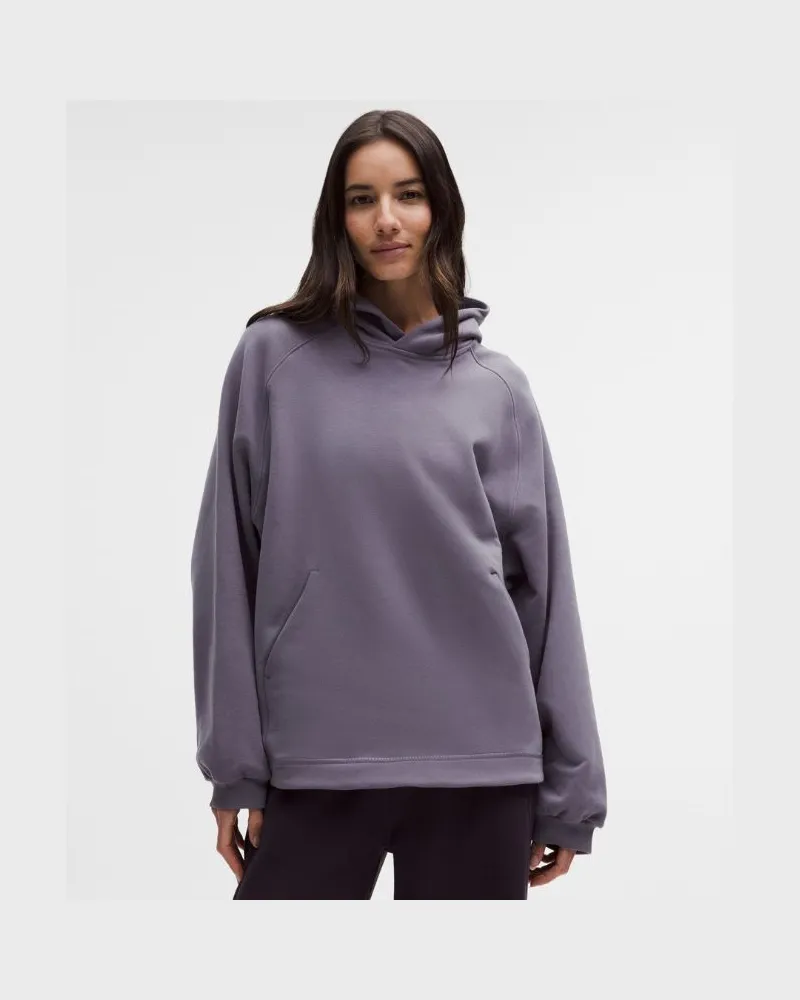 LULULEMON Loungeful Oversized Hoodie für Frauen – Größe in Grape Mist Grape