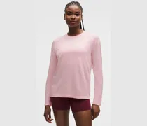 Swiftly Relaxed Langarmshirt e Passform für Frauen – Größe in Pink Pearl