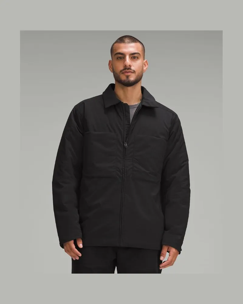 LULULEMON Isolierte Utility-Hemdjacke für Männer – Größe in Black Black