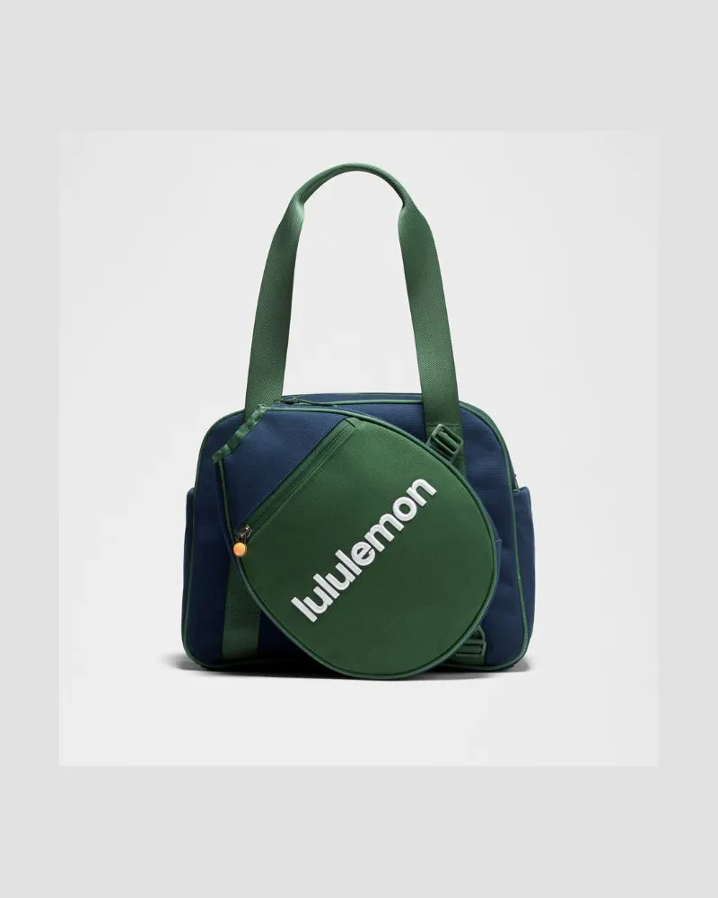 LULULEMON Tasche für kleinen Schläger und Paddel, 16 Größe in Club Blue/Ivy Grove/White Club