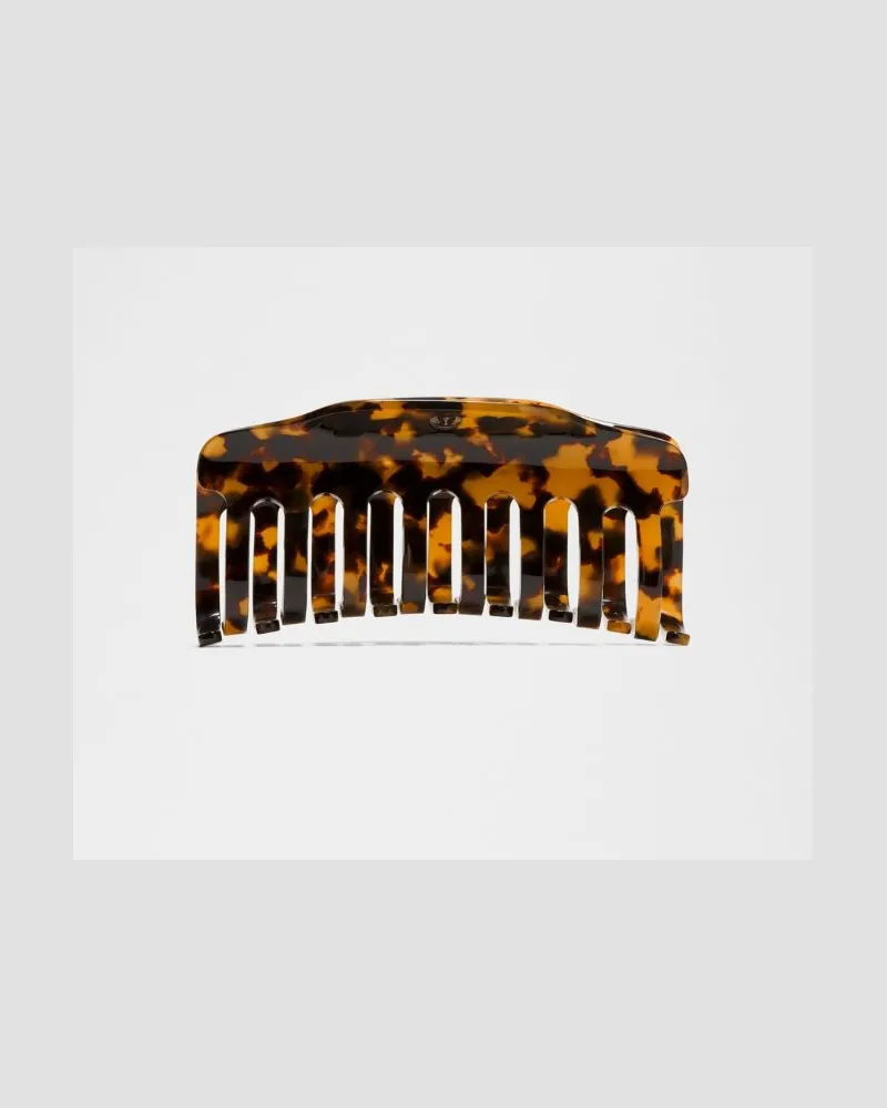 LULULEMON Jumbo Haarspange in French Press/Burnt Caramel French