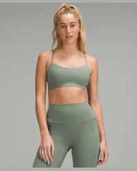 LULULEMON Flow Y BH Nulu Leichter Halt A/C-Cups Grey