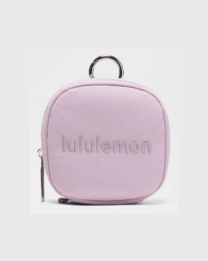 LULULEMON Organizer-Tasche mit Clip in Lilac Play/Lotus Lavender/Silver Lilac