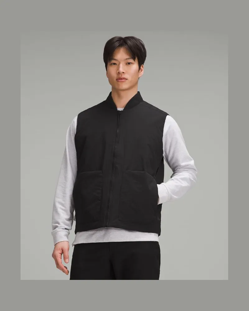 LULULEMON Isolierte Utility-Weste für Männer – Größe in Black Black