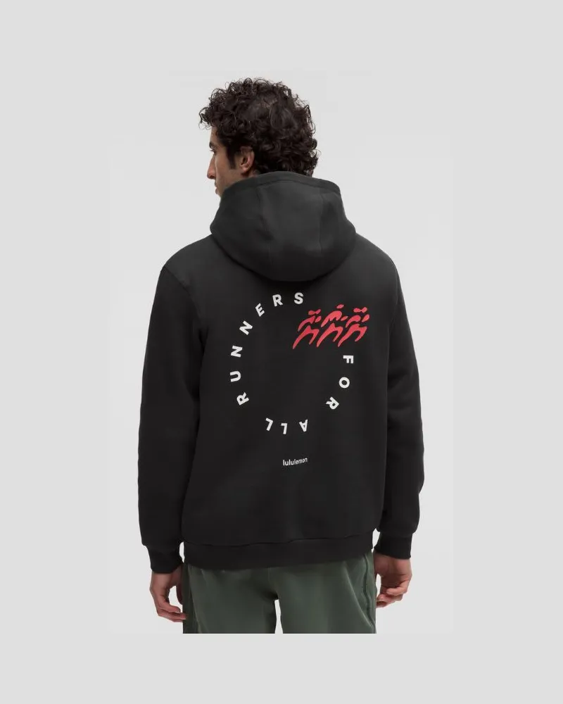 LULULEMON Steady State Hoodie Laufgrafik für Männer – Größe in Black Black