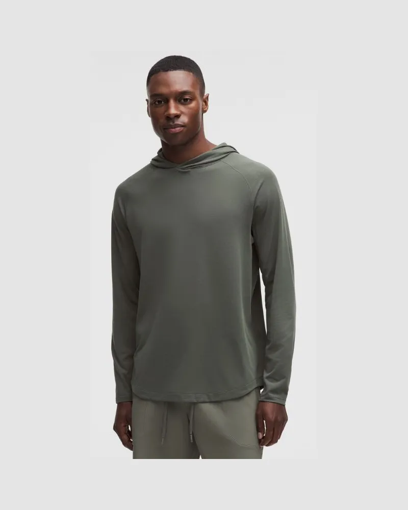 LULULEMON License to Train Hoodie für Männer – Größe in Palm Deco Palm