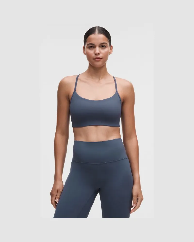 LULULEMON Flow Y-BH mit leichtem Halt für C/D-Cups es Design für Frauen – Größe in Dusty Diamond Dusty