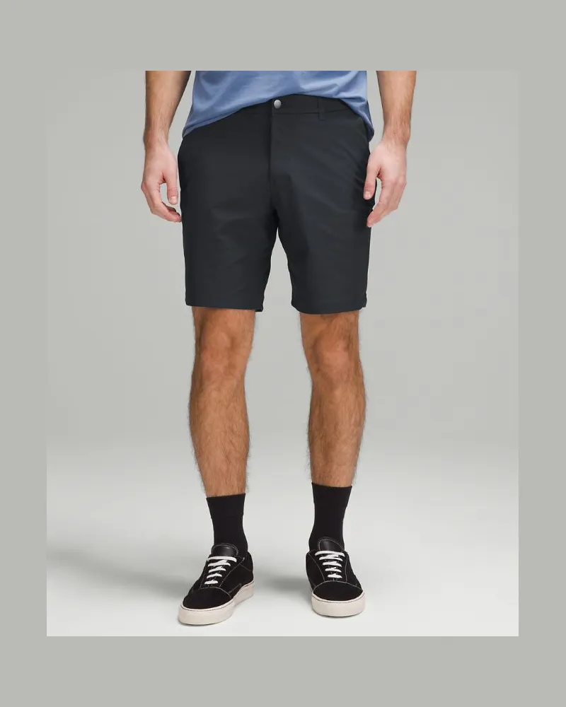 LULULEMON ABC Shorts im Classic Fit Warpstreme für Männer – 23 cm – Größe in Obsidian Obsidian