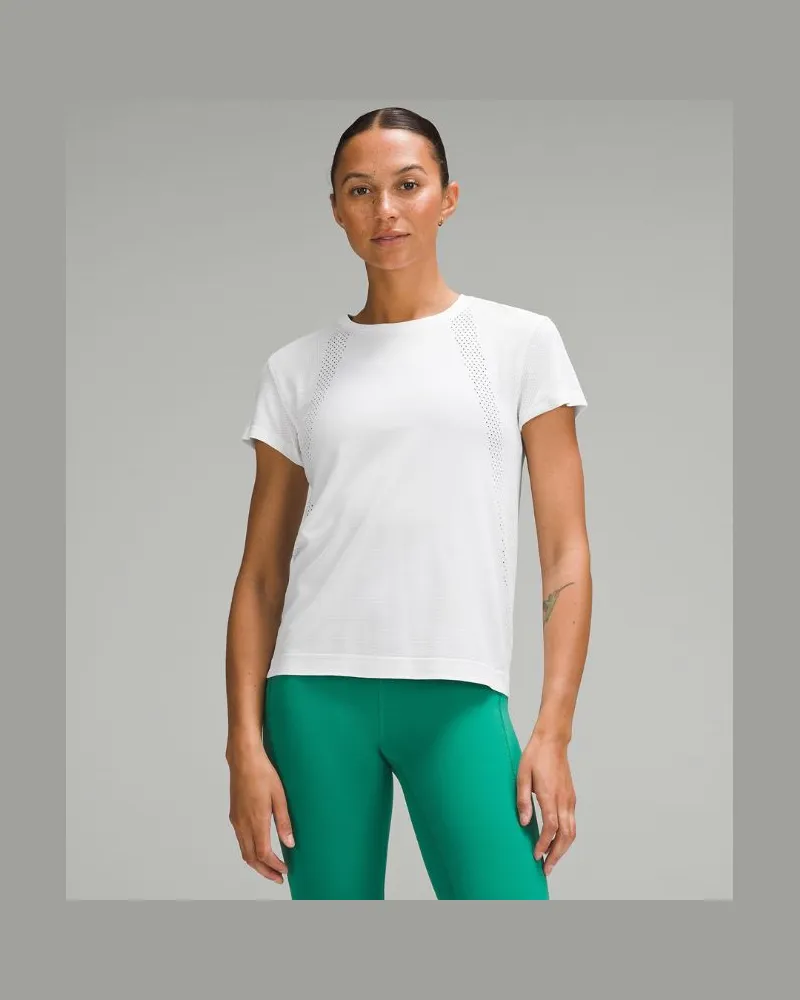 LULULEMON Train to Be Kurzarmshirt für Frauen – Größe in White White
