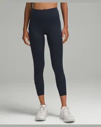 LULULEMON Fast and Free Leggings mit hohem Bund 3 Taschen Glow True