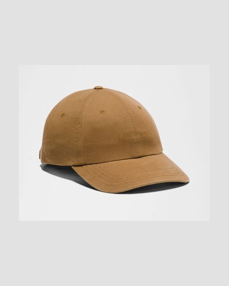 LULULEMON Unisex Baseballkappe im Classic Fit Waschung – Khaki – Größe Dilute