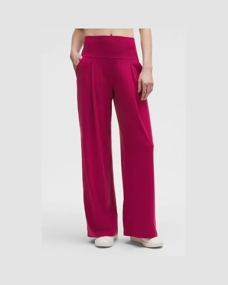LULULEMON Align Palazzo-Hose Normale Länge für Frauen – Größe in Magenta Smoke Magenta