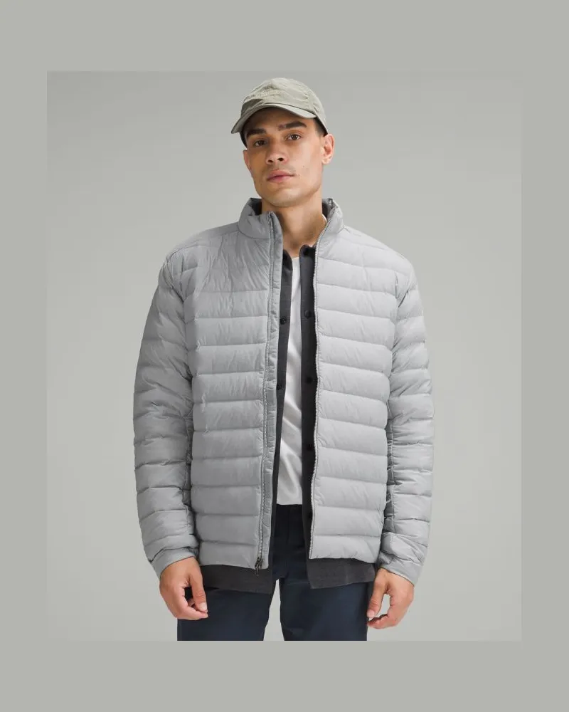 LULULEMON Navigation Daunenjacke mit Füllkraft 700 für Männer – Größe in Rhino Grey Rhino