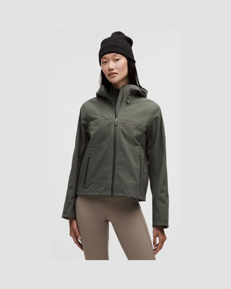 LULULEMON Cross Chill City-to-Trail-Jacke für Frauen – Größe in Palm Deco Palm
