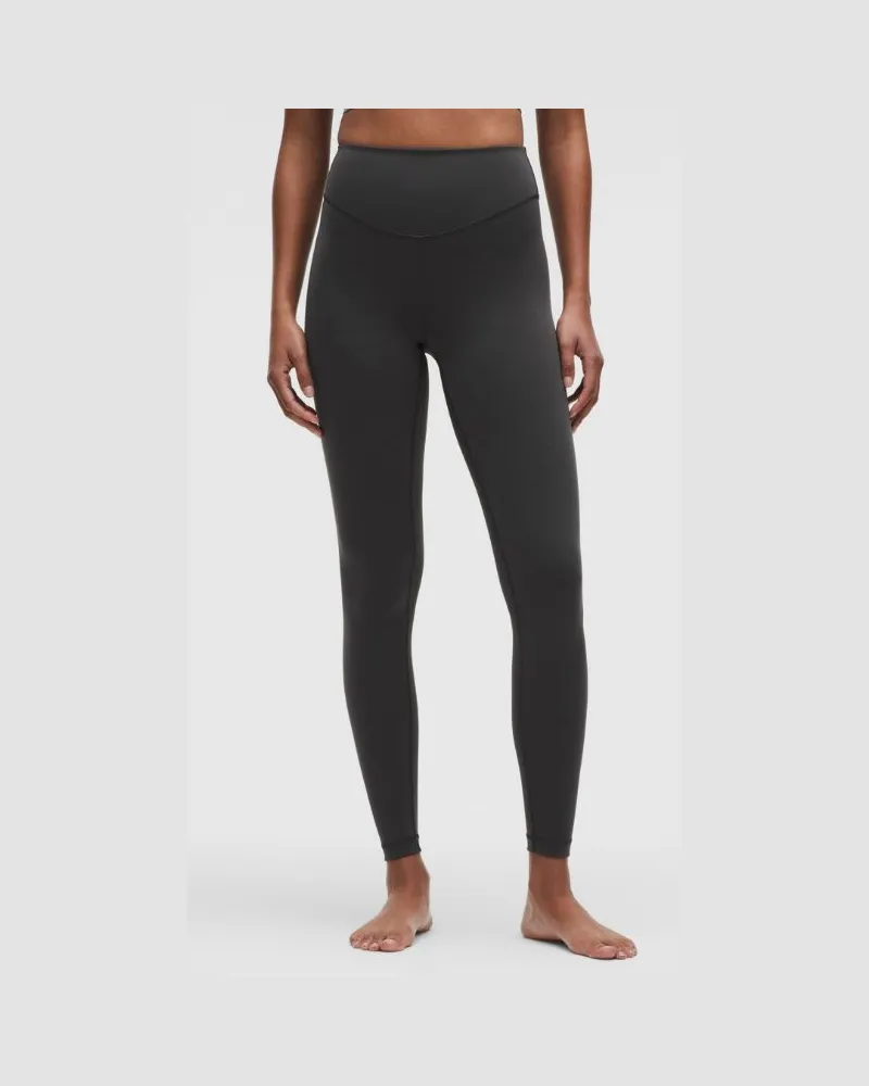 LULULEMON Wunder Under Leggings aus mit hohem Bund für Frauen – 71 cm – Größe in Graphite Grey Graphite