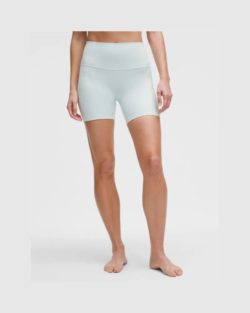 LULULEMON Align Shorts mit hohem Bund für Frauen – 15 cm – Größe in Mint Breeze Mint
