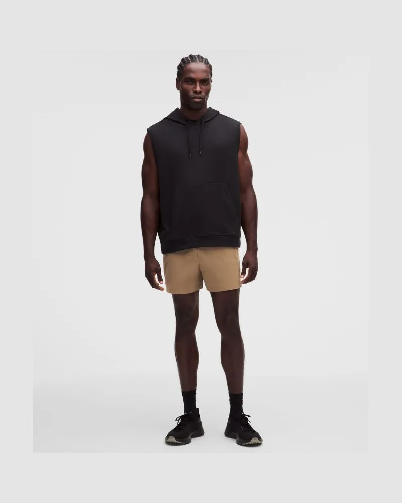 LULULEMON Zeroed In Shorts ohne Liner für Männer – 13 cm – Khaki – Größe Sand