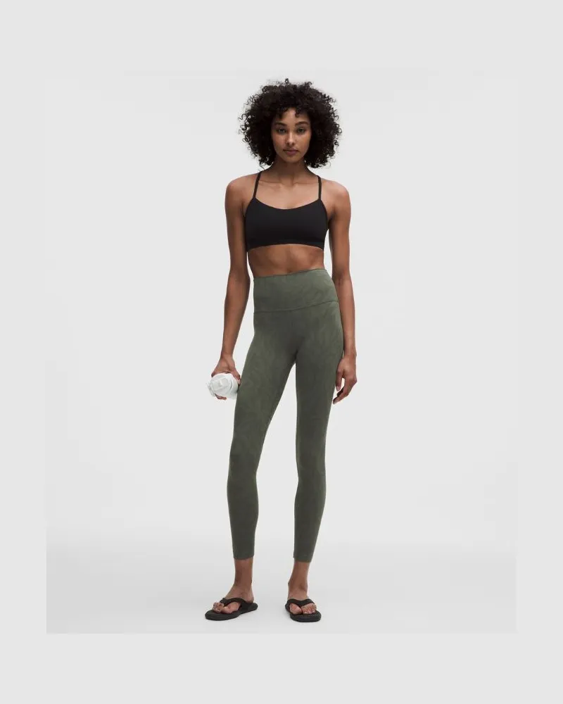 LULULEMON Align Leggings mit hohem Bund für Frauen – 71 cm – Größe in Zebra Camo Sage Multi Zebra