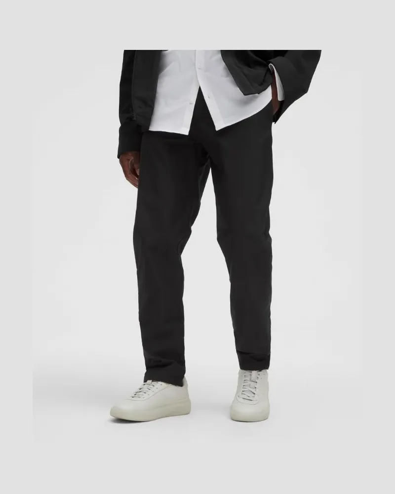 LULULEMON ABC Chinohose im Classic Fit Weicher Twill für Männer – 76 cm – Größe in Schwarz Schwarz