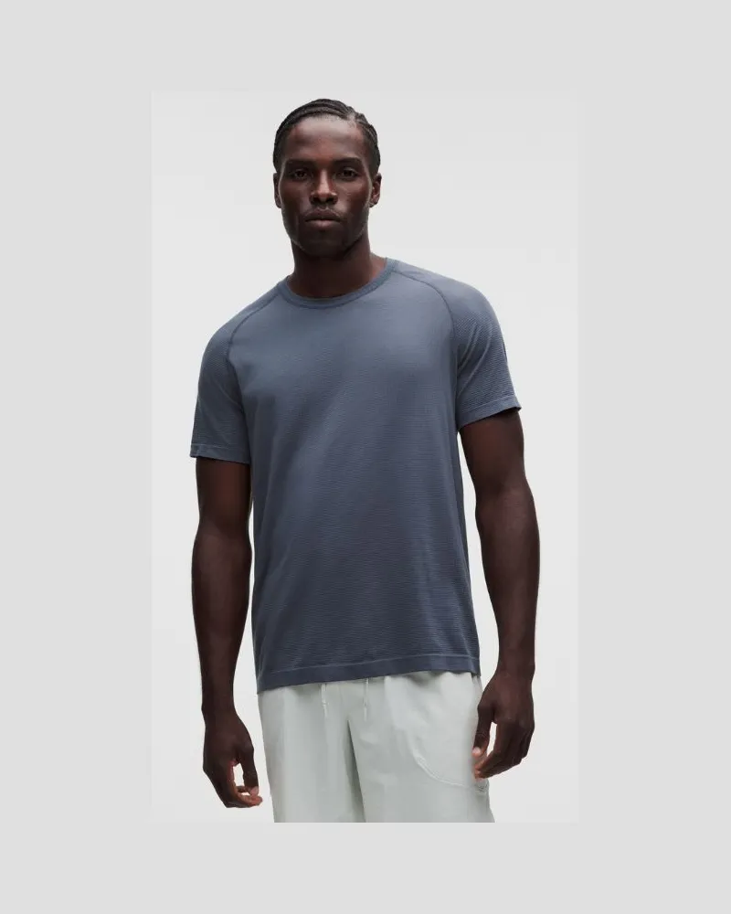 LULULEMON Metal Vent Tech T-Shirt für Männer – Größe in Dusty Diamond Dusty