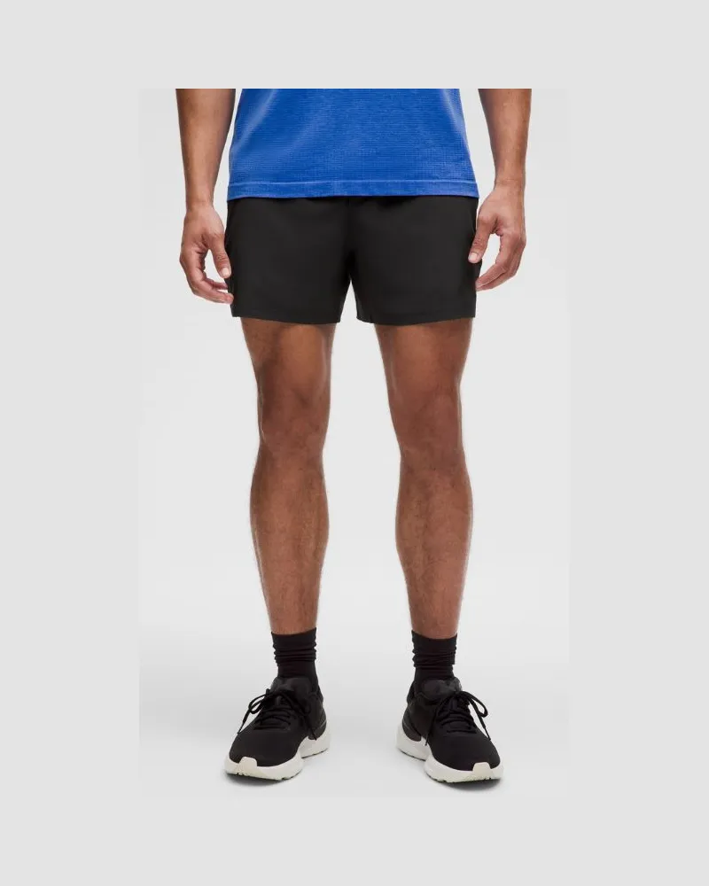 LULULEMON Pace Breaker Shorts ohne Liner für Männer – 13 cm – Größe in Black Black