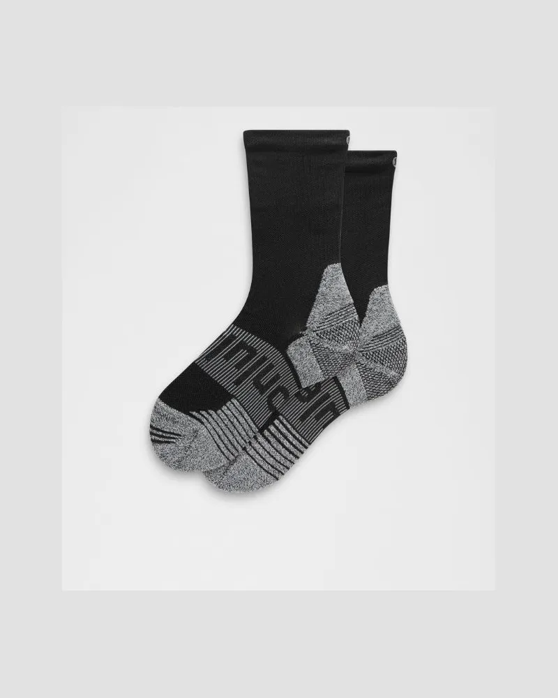 LULULEMON Power Stride-Crew-Socken mit Polsterung – Größe in Schwarz Schwarz