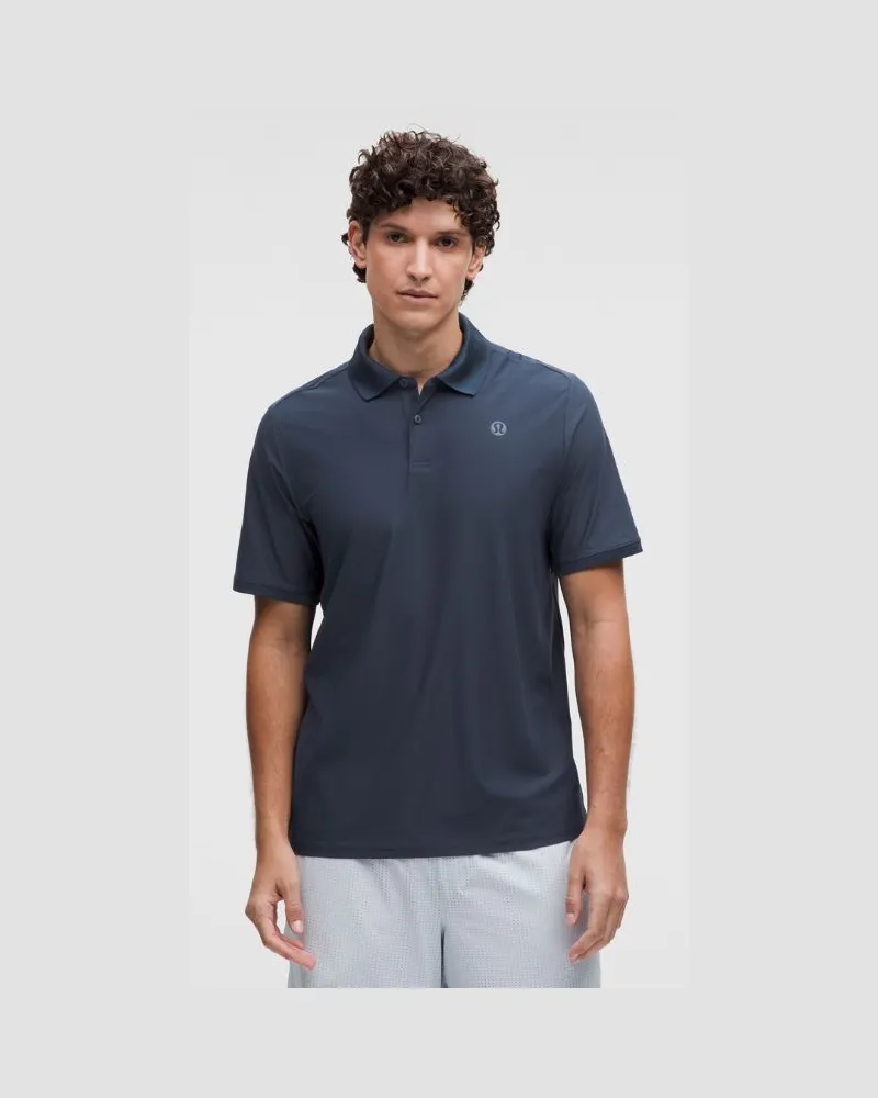 LULULEMON Gestreiftes Tennis-Poloshirt aus mit UV-Schutz für Männer – Größe in Club Blue Club