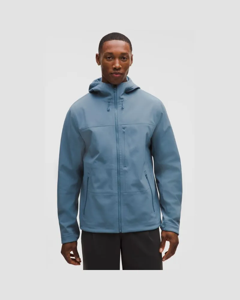 LULULEMON Cross Chill City-to-Trail-Jacke für Männer – Größe in Steel Blue Steel