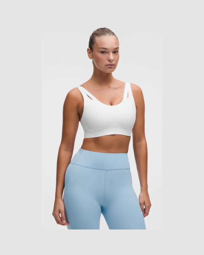 LULULEMON Levitation Sport-BH für Frauen – Größe in White White
