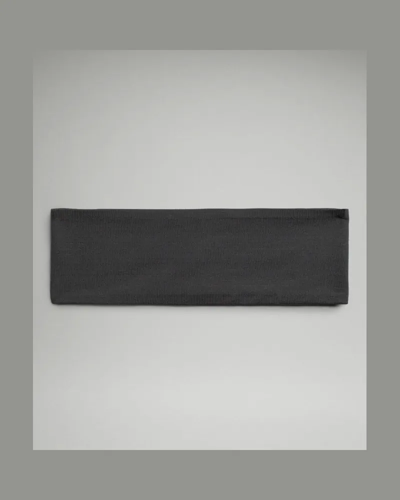 LULULEMON License to Train Breites Stirnband in Black Black