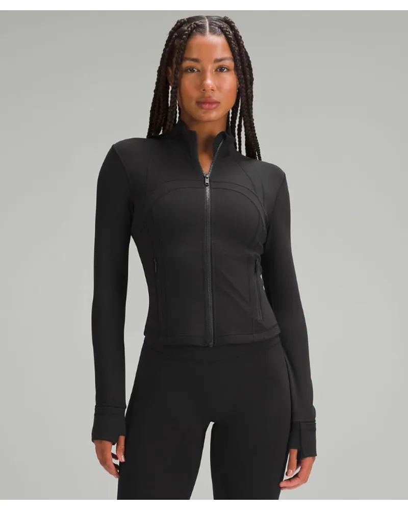 LULULEMON Define Crop-Jacke Nulu Black