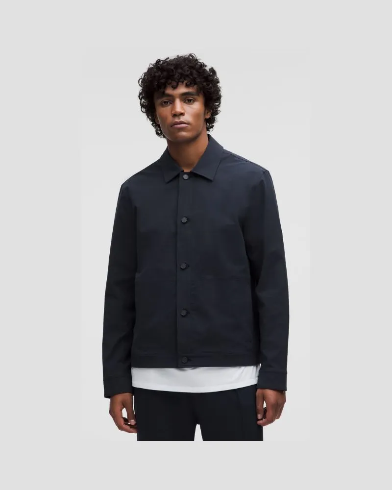 LULULEMON VersaTwill Jacke mit Knöpfen für Männer – Größe in True Navy True