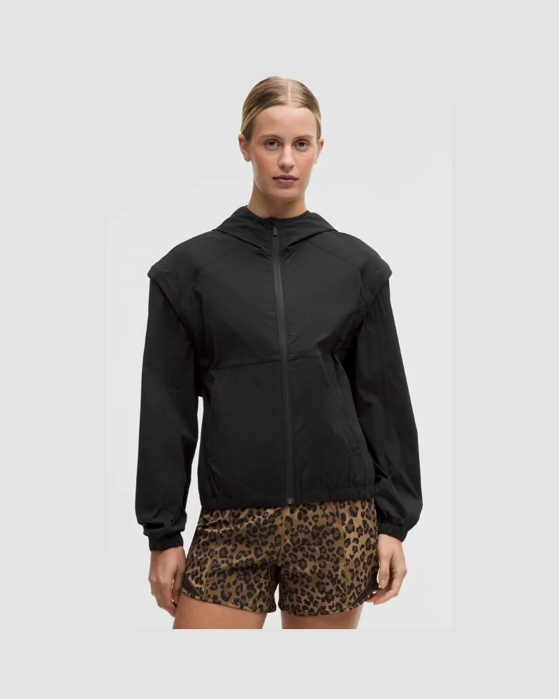 LULULEMON Transformable Windbreaker für Frauen – Größe in Black Black