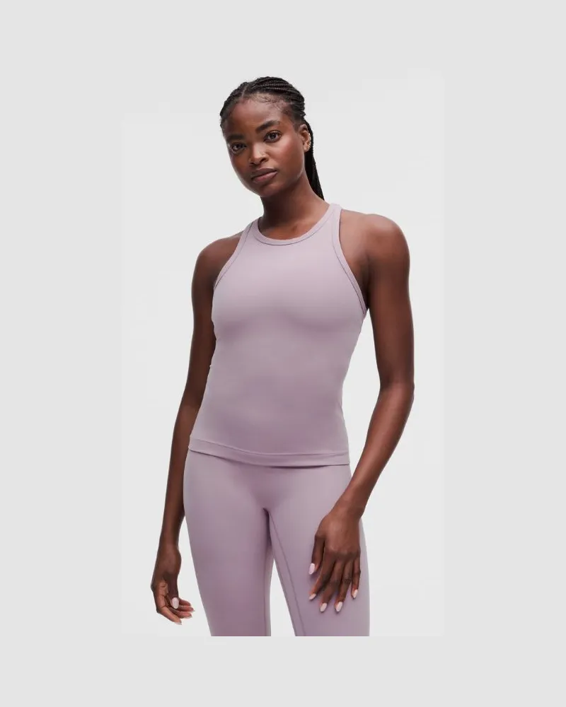 LULULEMON Align Racerback-Tanktop in Taillenlänge für Frauen – Größe in Shallot Shallot